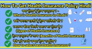 How To Get Health Insurance Policy Hindi