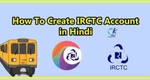 How To Create IRCTC Account in Hindi