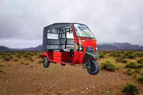 Best E-rickshaw in India Hindi-Mahindra E-Alfa mini